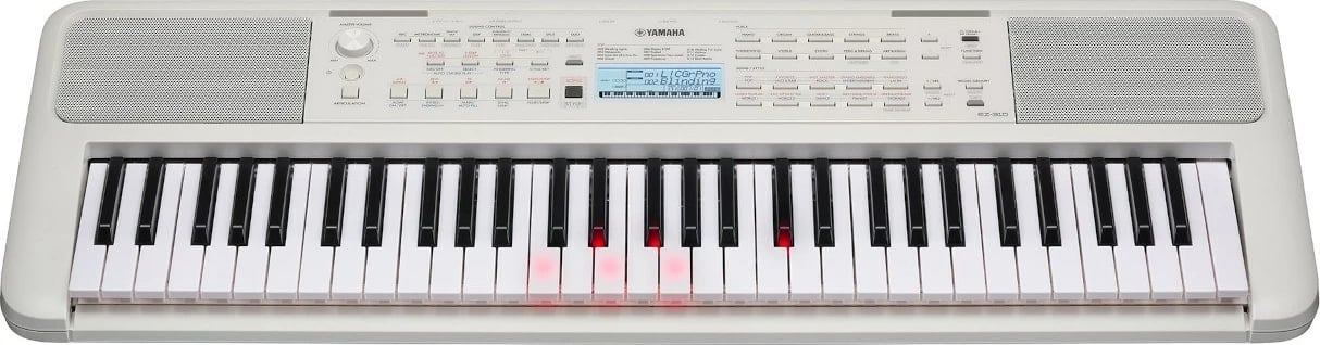 Keyboard Yamaha EZ-310, Bardhë