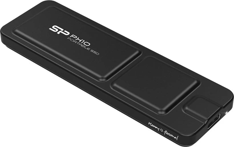 SSD e jashtme Silicon Power PX10 1 TB, e zezë