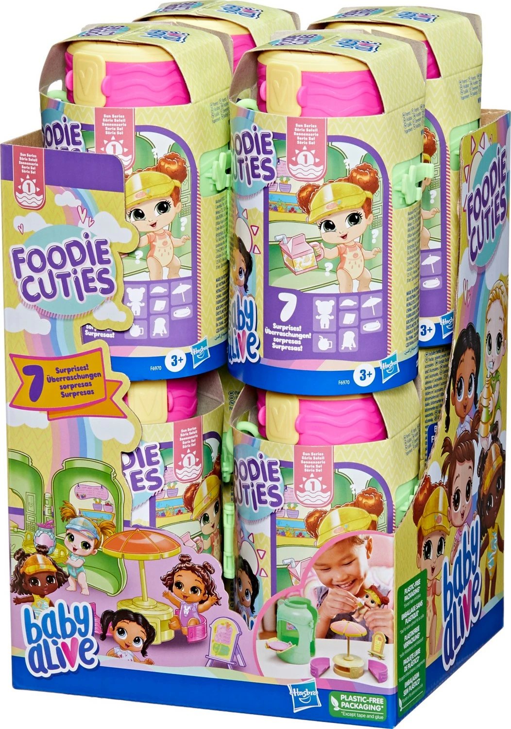 Lojëra për fëmijë Baby Alive Foodie Cuties Surprise Flask - F6970