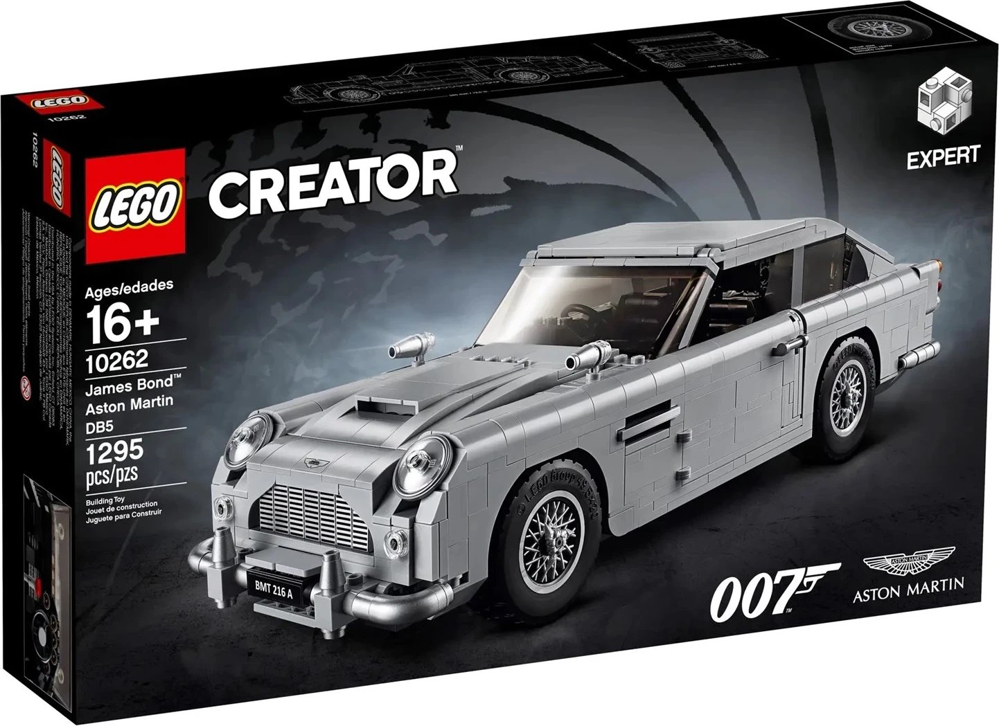 Set LEGO Creator Expert 10262 James Bond Aston Martin DB5