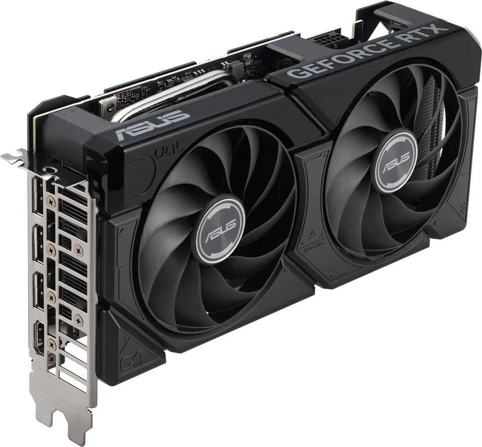 Kartë Grafike ASUS Dual -RTX4070S-O12G-EVO, NVIDIA GeForce RTX 4070 SUPER 12 GB GDDR6X, e Zezë