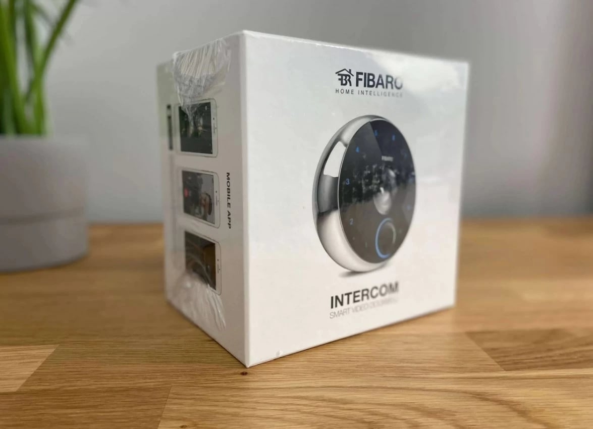 Interkom Z-Wave shumë qëllimor Fibaro FGIC-002, i zi