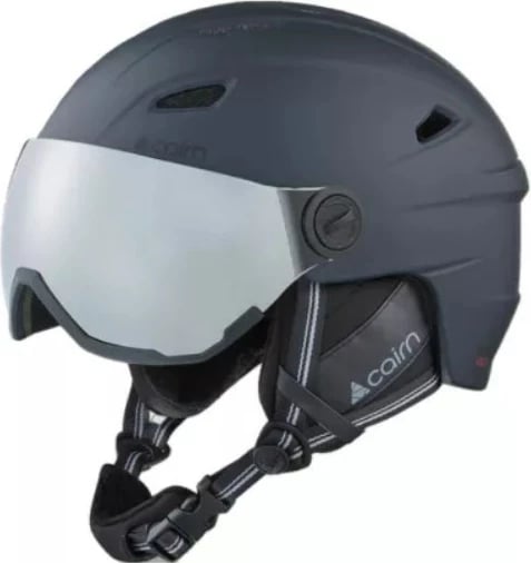 Helmet ski Cairn Impulse Visor, për të rritur, i zi