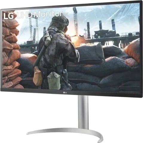 Monitor LG 32UP55NP-W.AEU, 32", 4K Ultra HD, i bardhë