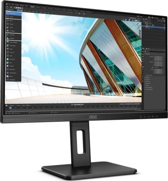 Monitor AOC Q24P2Q, 24", Quad HD, i zi