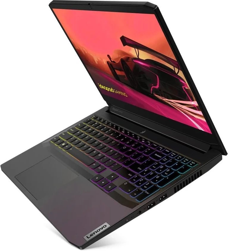 Laptop Lenovo IdeaPad Gaming 3, 15.6", AMD Ryzen 5, 16GB RAM, 512GB SSD, NVIDIA GeForce RTX 2050, i zi