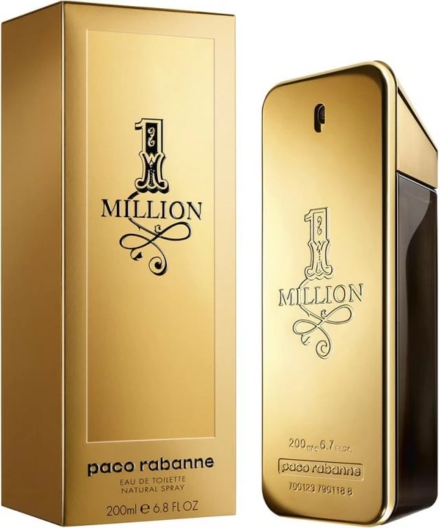 Eau De Toilette Paco Rabanne 1 Million, 200 ml