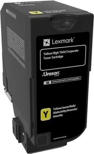 Toner Lexmark 74C2HYE Origjinal, Ngjyrë e Verdhe