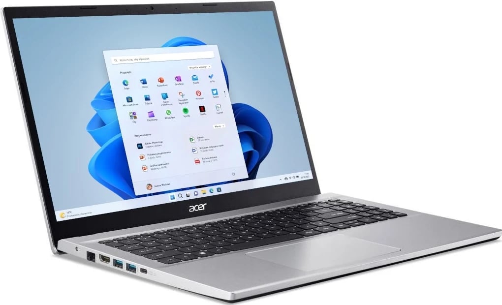 Laptop Acer Aspire 3, 15,6", AMD Ryzen,16GB RAM, 512GB SSD, AMD Radeon Graphics, argjend