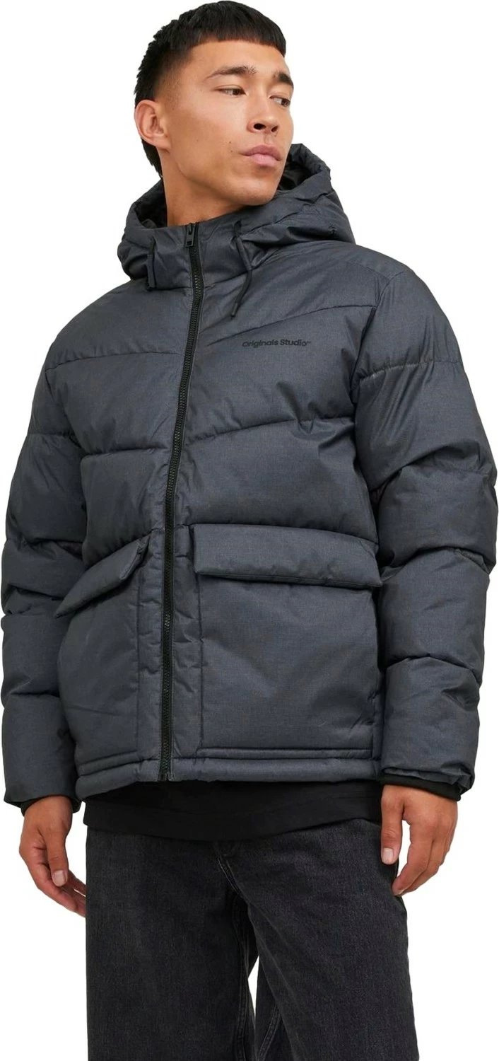 Pallto Jack & Jones për meshkuj, Jorvesterbro Puffer, anthracite