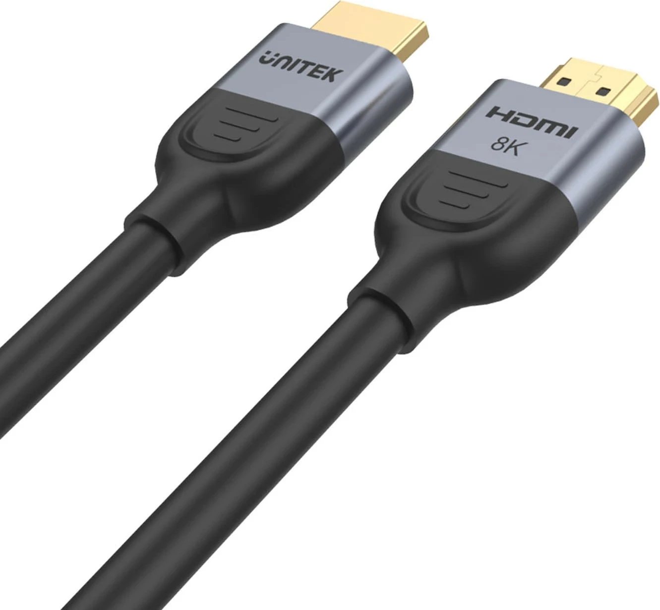 Kabëll HDMI Unitek 2.1 8K 60Hz, 1.5m, zi-argjendtë