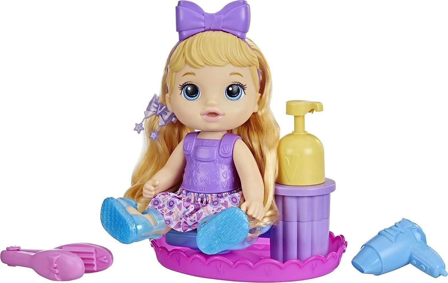 Lojëra flokësh për vajza Baby Alive, me ngjyra