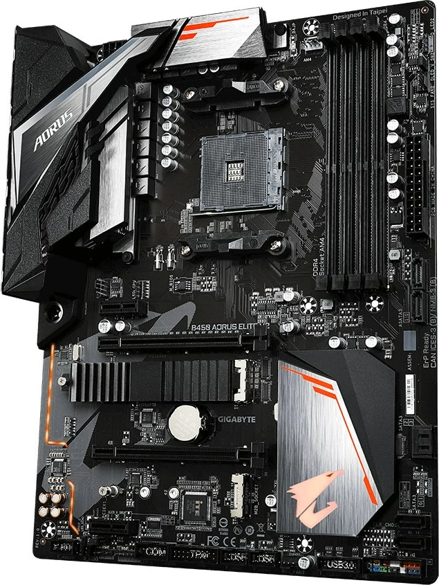 Pllakë amë Gigabyte B450 AORUS Elite V2, B450, AM4 ATX