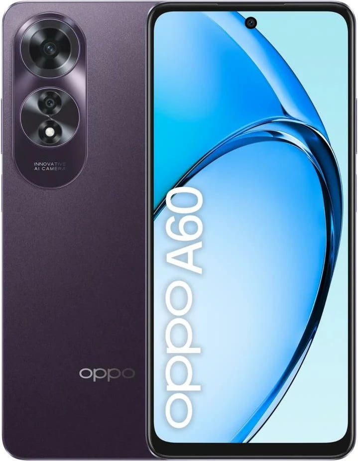 Celular OPPO A60 8+256GB Midnight Purple