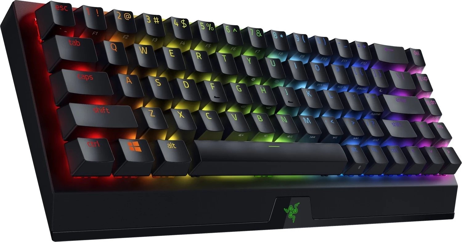 Tastierë Razer BlackWidow V3 Mini HyperSpeed, Razer Green, US, e zezë