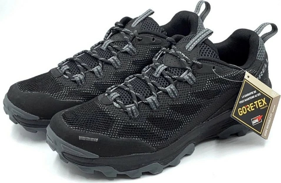 Këpucë për meshkuj Merrell J066851 Speed Strike Gtx, të zeza