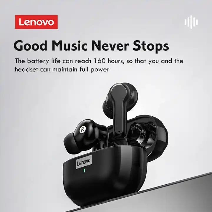 Dëgjuese Lenovo LivePods LP1S, të zeza