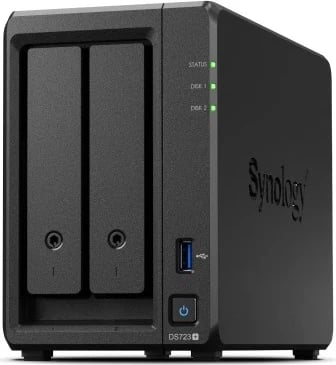 Serveri i ruajtjes NAS Synology DiskStation DS723+, Ethernet LAN, i zi