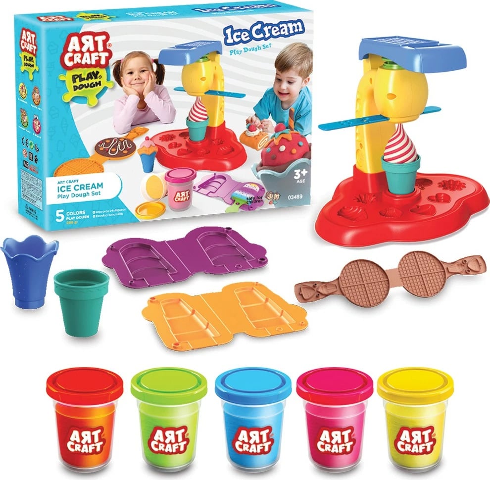 Set plasteline Art Craft, për djem