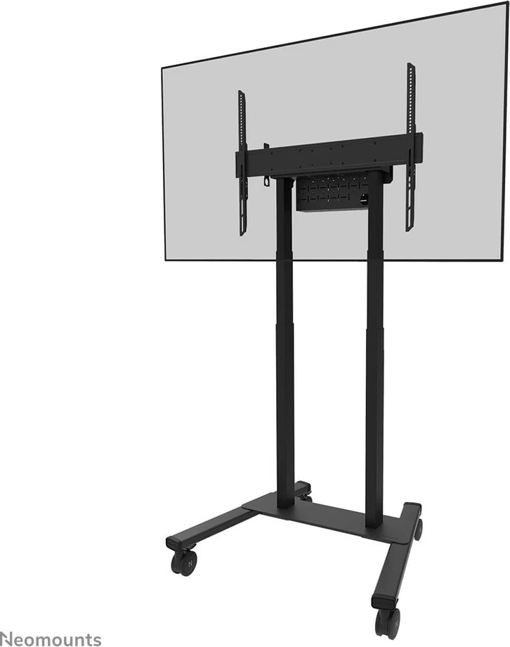 Stendë dyshemeje motorike Neomounts FL55-875BL1, 100", 110 kg, e zezë