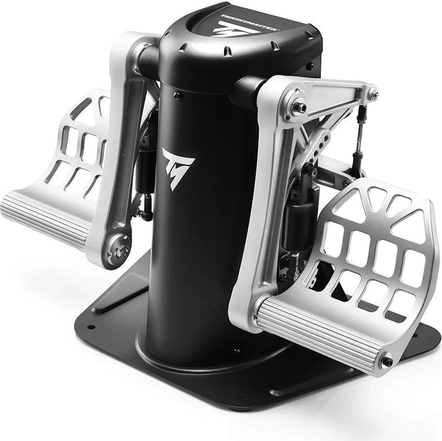 Pedale rudder Thrustmaster TPR, PC, e zezë-argjendtë