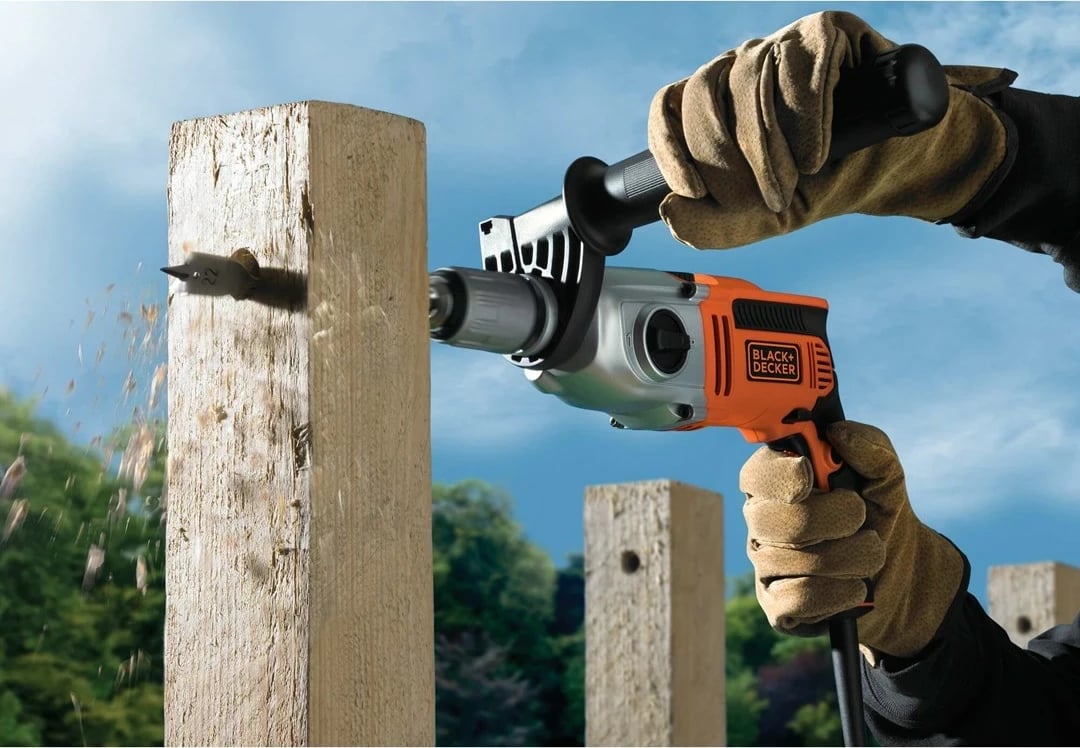 Shpuese BLACK+DECKER KR911K-QS, pa çelës, portokalli