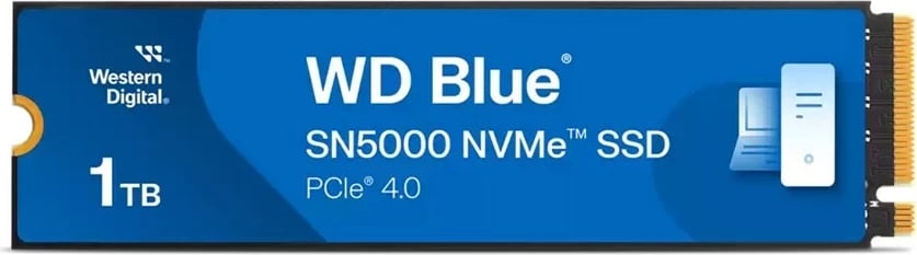 SSD WD Blue SN5000 1 TB M.2 PCI Express 4.0