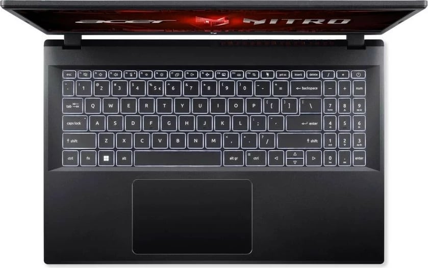 Laptop Acer Nitro V, i5-13420H, 15,6", 16GB, 1TB, Win11, RTX 3050, e zezë