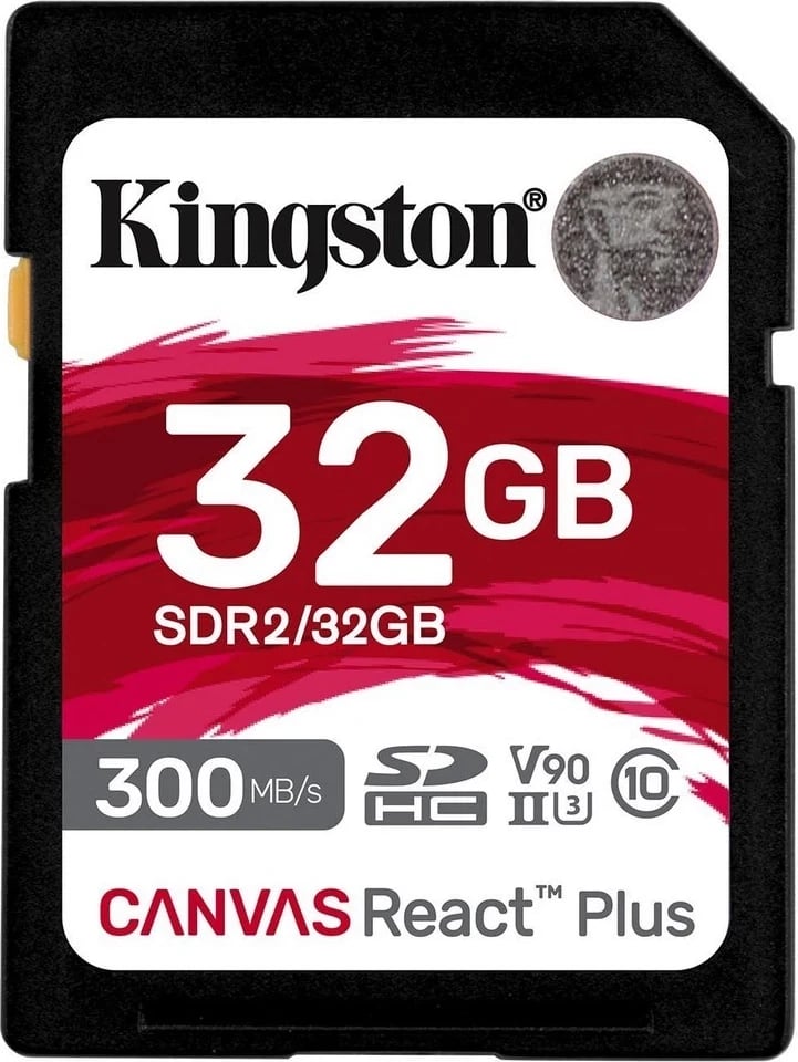 Kartë memorie  Kingston SDHC, UHS-II U3, 32GB