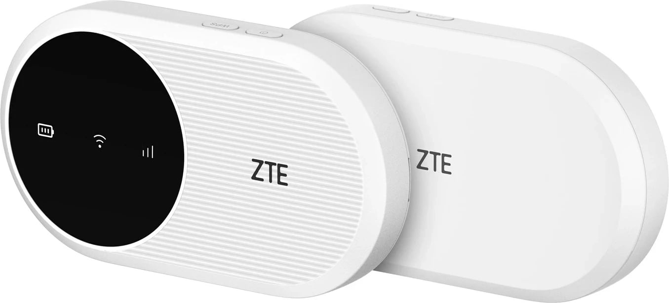 Router ZTE U10, WiFi 6, i bardhë