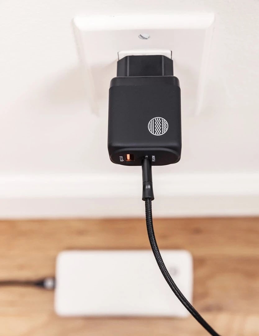 Karikues muror Our Pure Planet 30W USB-A + USB-C, port EU