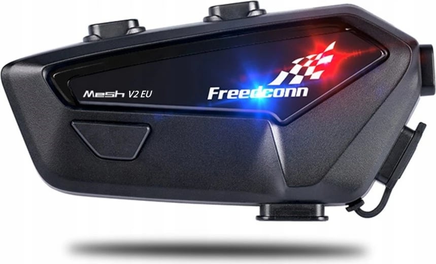 Interkom motoçiklete FreedConn FX Pro V2 EU MESH, e zezë