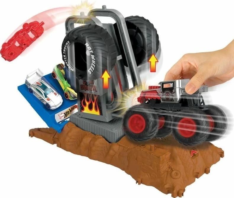 Set i Kamionëve Monstra Hot Wheels nga Mattel, për Djem