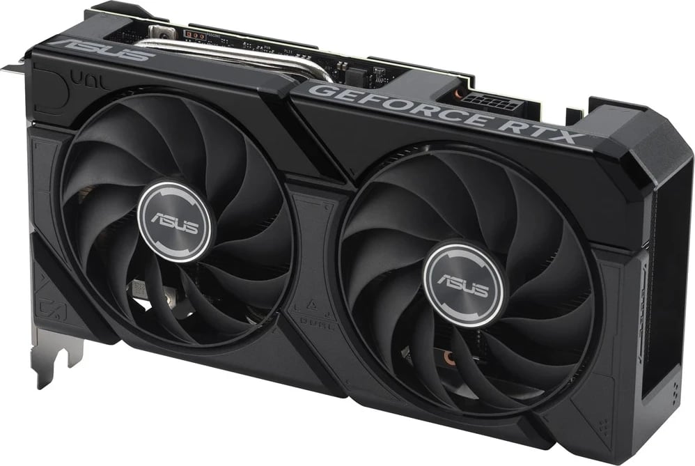 Kartë Grafike ASUS Dual -RTX4070S-O12G-EVO, NVIDIA GeForce RTX 4070 SUPER 12 GB GDDR6X, e Zezë