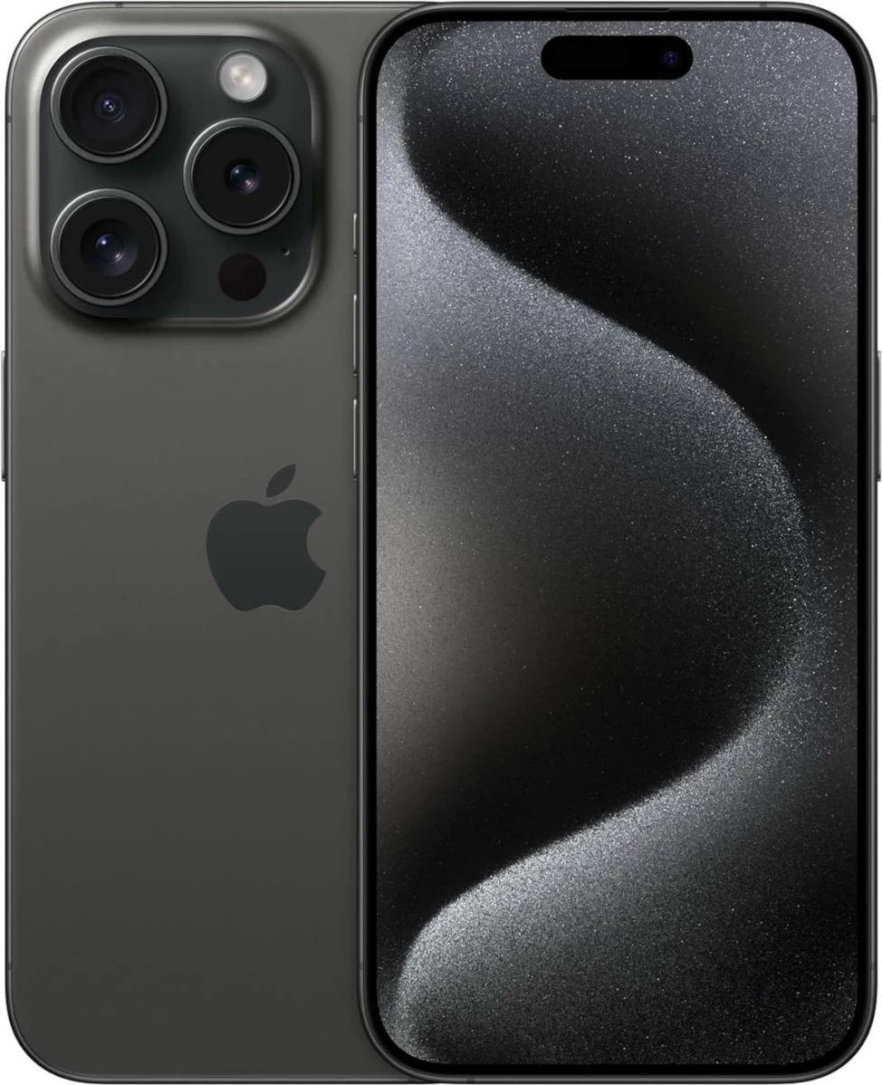 Apple iPhone 15 Pro, 6.1", 1TB, black titanium