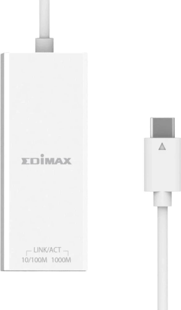 Përshtatës  Edimax USB-C Ethernet 1000 Mbit/s, i bardhë