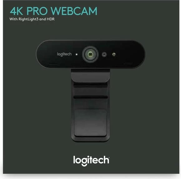 Kamerë Logitech BRIO ULTRA HD PRO BUSINESS, 13 MP, 4096 x 2160 pixels, Full HD, 90 fps