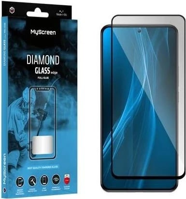 Mbështjellës MyScreen Diamond Glass Edge FG për Huawei Nova 12s 4G, ngjyrë e zezë