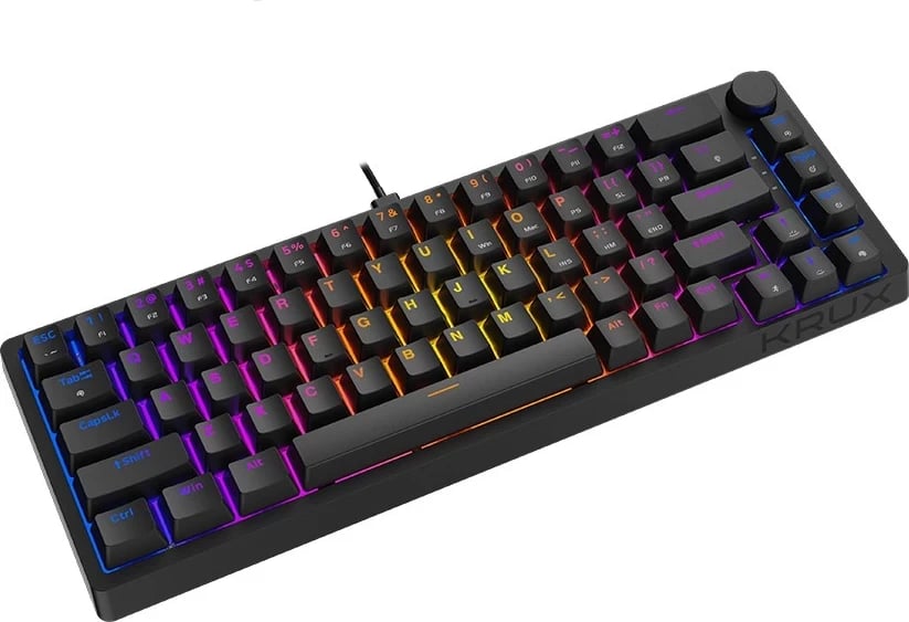 Tastierë gaming KRUX ATAX Pro e zezë