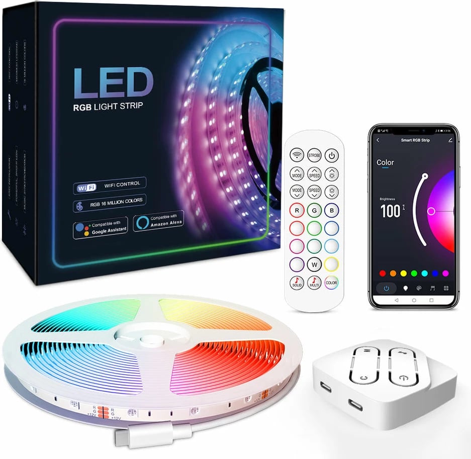 Drita LED Tech Time Smart Life Wi-Fi RGB Smart LED Strip Light 30M 540LED IP20