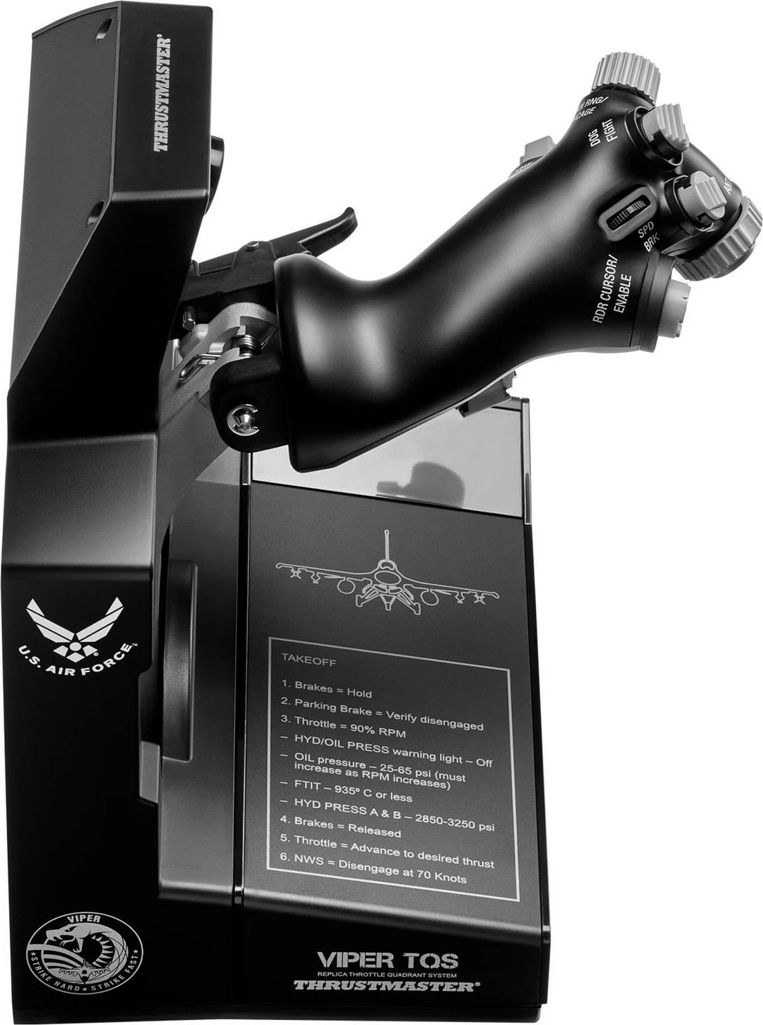 Thrustmaster Viper TQS, ngjyrë e zezë