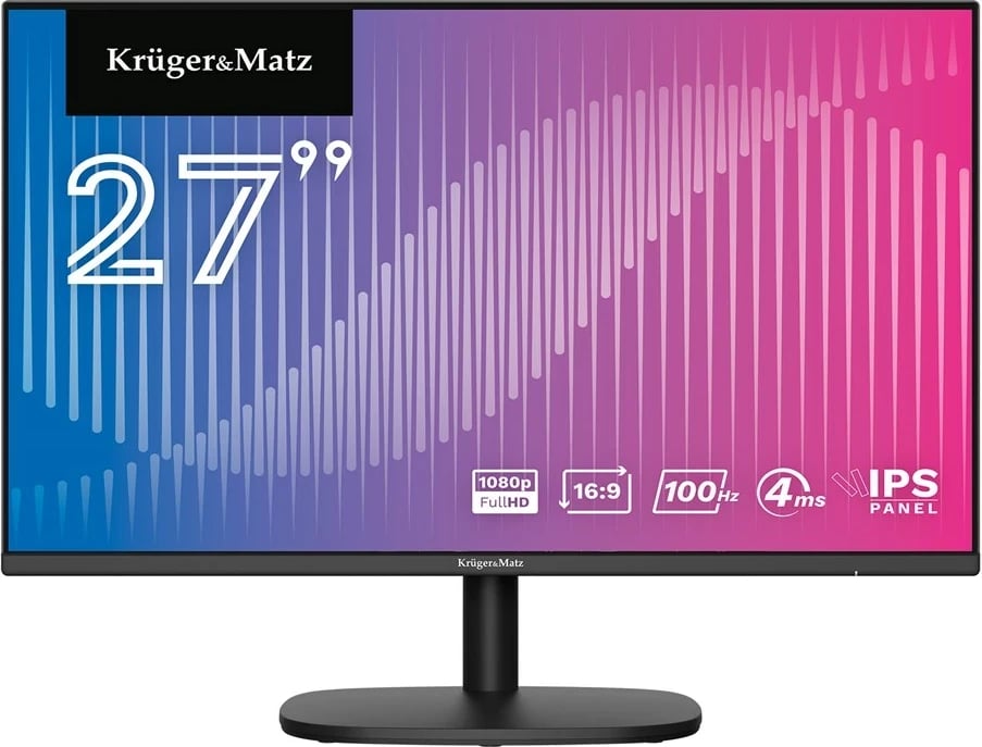 Monitor LED Kruger & Matz KM0199-M27, 27", 1920 x 1200 px, i zi