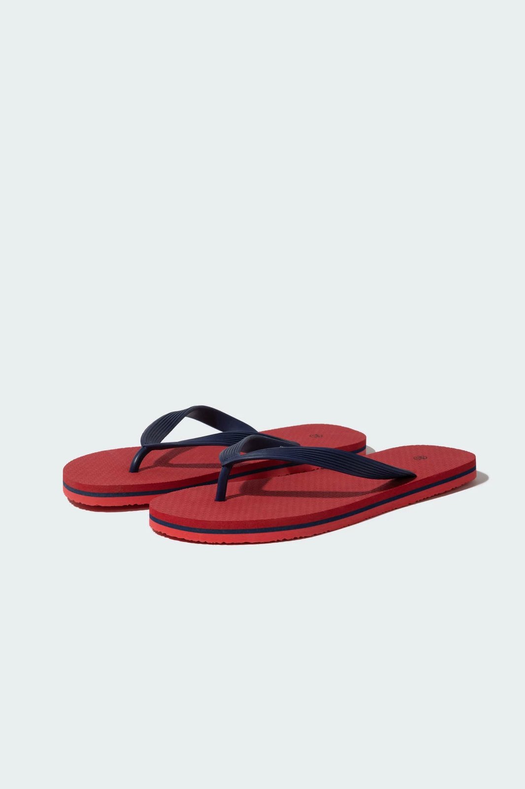 Flip Flops për meshkuj DeFacto, portokalli dhe të kuqe