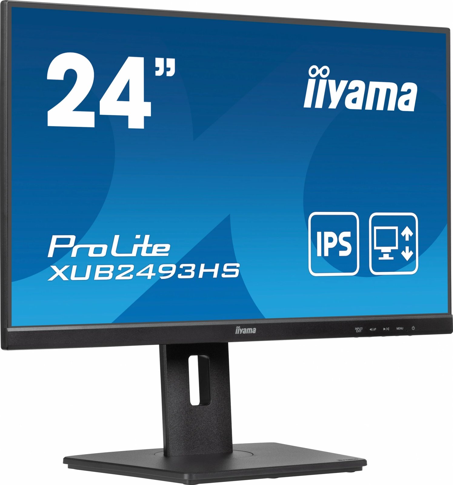 Monitor iiyama ProLite XUB2493HS-B6, 23.8", Full HD, LED, 0.5 ms, i zi