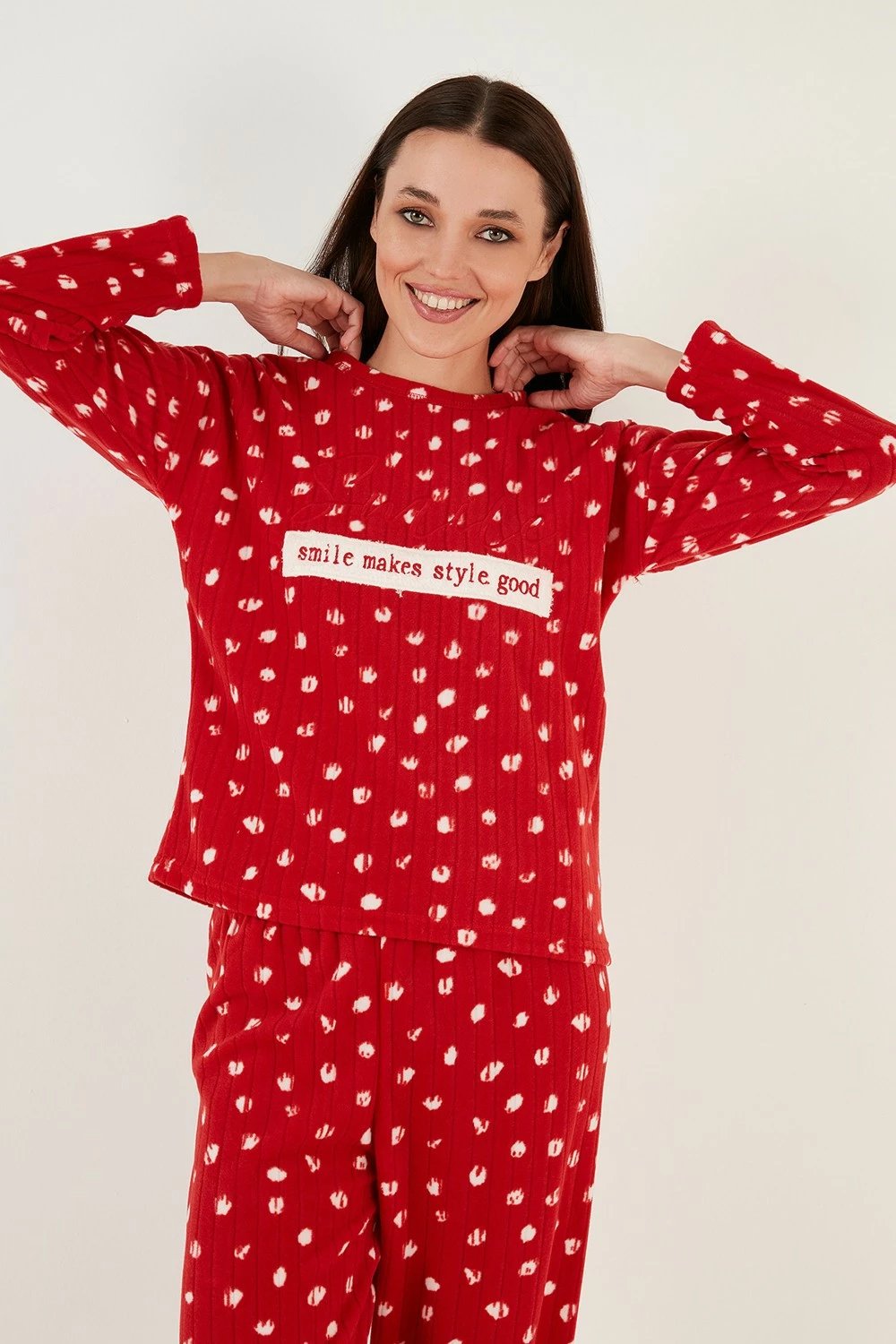 Pizhame për femra Lela, Polar Pajama Set