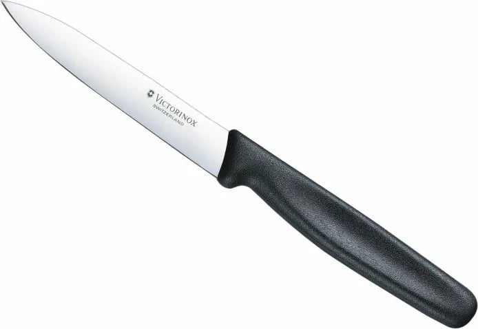 Thikë për prerje Victorinox, 10 cm, e zezë