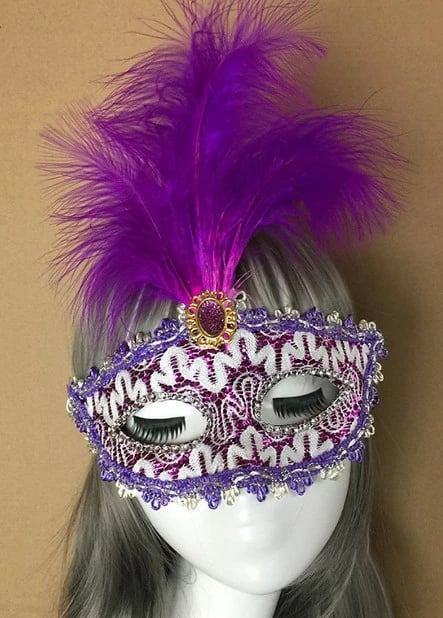 Maskë për femra Himarry, e purpurt
