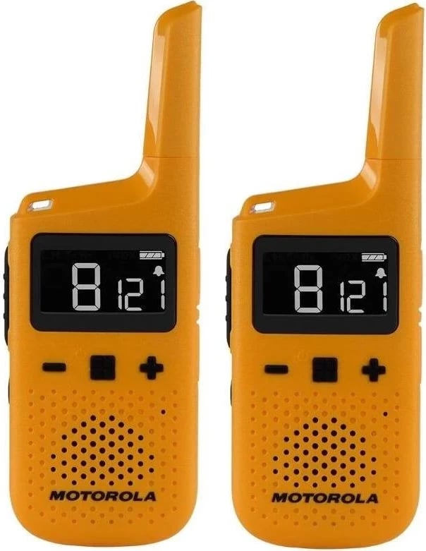 Walkie Talkie Motorola T72, 16 kanale, e verdhë