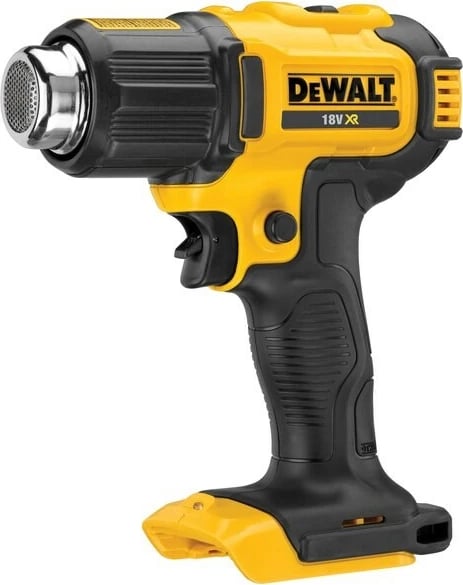 Fen industrial DeWalt DCE530N-XJ, 190 l/min, 530 °C, i verdhë