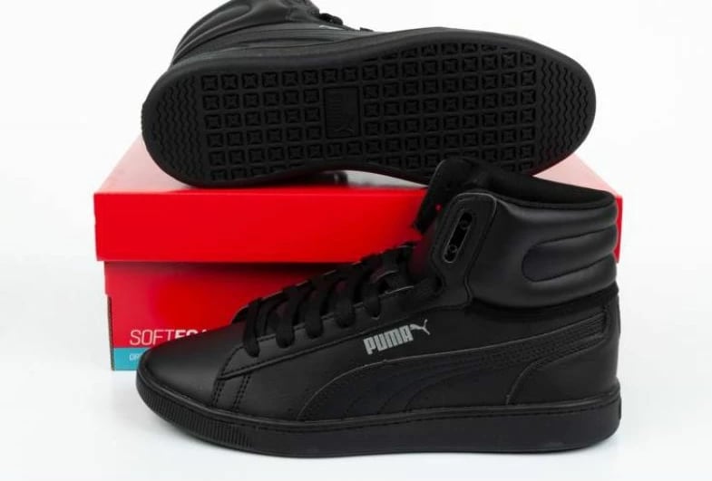 Atlete të larta për femra dhe fëmijë Puma Vikky v2 Mid SL, të zeza